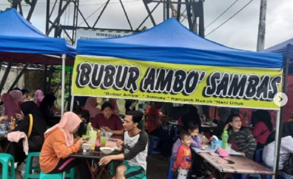 Bubur Ambok Sambas. (Foto: Instagram @buburambosambas)