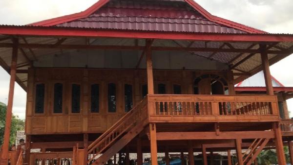 Rumah adat di Sulawesi Selatan. (Foto: Instagram).