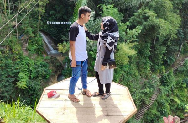 Salah satu spot foto yang ada di Kedung Pedut. (Foto: doc/Humas Kedung Pedut)