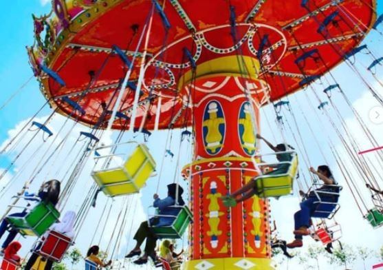 Selain berwisata di Rita Park Tegal, pengunjung juga bisa menjadikan kawasan itu sebagai tempat hunting foto di Pantura yang terkenal. (Foto: Instagram)