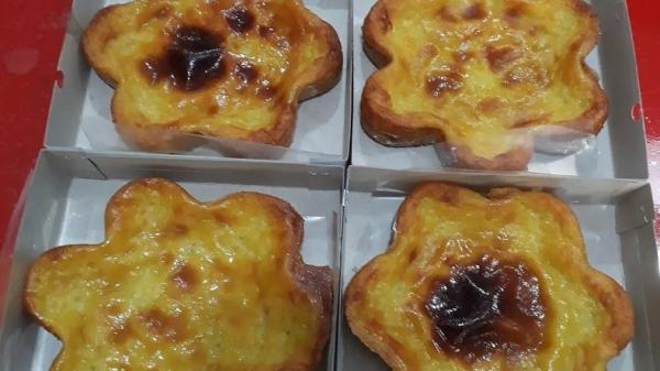 Makanan khas Sambas, bingke berendam. (Foto: dinidi_pastry)