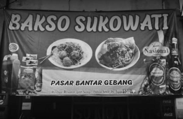 Bakso Sukowati salah satu tempat makan di Bantargebang Bekasi paling ramai dikunjungi. (Foto: ist)