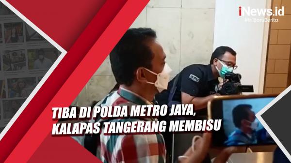 Video Kalapas Tangerang Tiba di Polda Metro Jaya