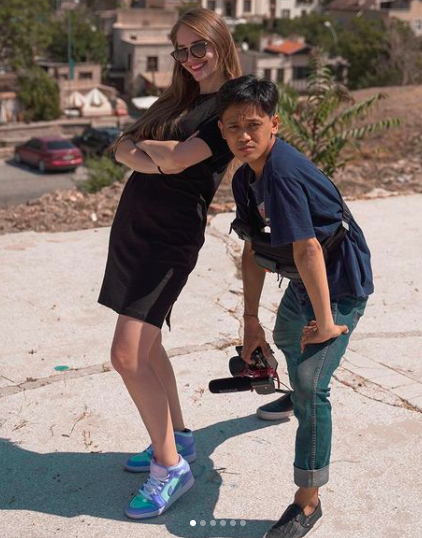 Model cantik asal Prancis ini mencuri perhatian netizen karena menikahi pria Aceh. (Foto: Instagram)