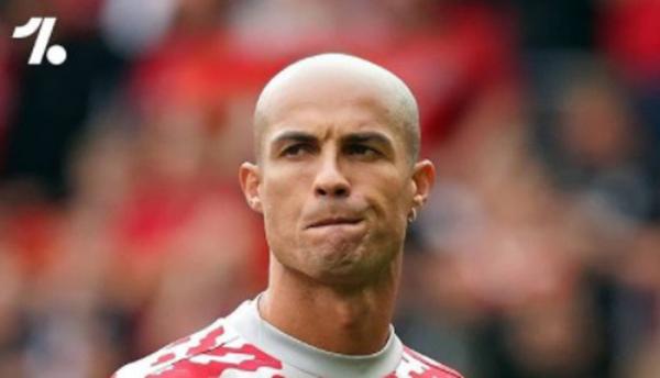 Cristiano Ronaldo 7 Bintang Manchester United Cristiano Ronaldo diedit jadi berambut gundul. (Foto: inside_global)
