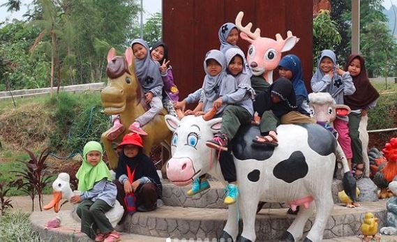 Bogor Mini Zoo salah satu tempat wisata edukasi di Rancamaya Bogor. (Foto: Instagram)