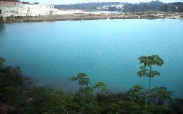 Danau Biru Danau Biru Banyuasin. (Foto: Pemkab Banyuasin)