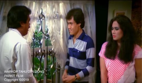 Artis Cantik Lawas Lawan Main Indro di Film Warkop.(Foto: YouTube)