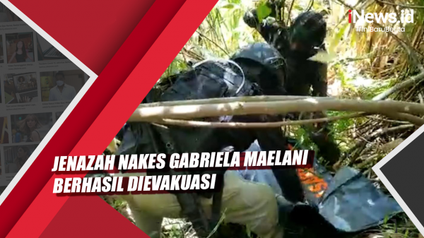 Video Jenazah Nakes Gabriela Maelani Berhasil Dievakuasi