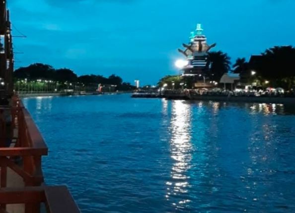 Wisata Pantai Jodoh salah satu tempat menarik di Banjarmasin Kalimantan Selatan. (Foto: Instagram)