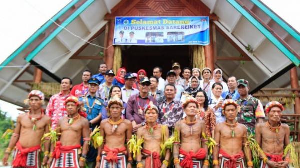 7 tempat vaksin di Mentawai Sumatera Barat Puskesmas Sarereiket (Antara)