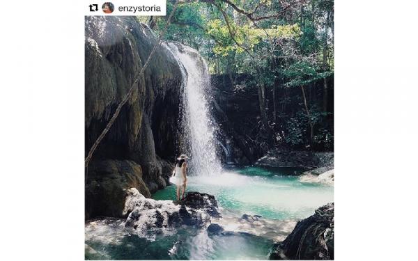 Tempat Menarik di Sumbawa NTB, Air Terjun Mata Jitu (Foro: Instagram/Enzistoria)