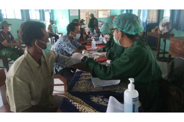 Vaksin Di SMK Kesehatan Bantul  SMK Kesehatan di Jalan Parangtritis, Neco, Sabdodadi masuk menjadi salah satu 5 tempat vaksin di Bantul Yogyakarta. (Foto : bantulkab.go.id)