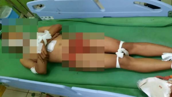 Bocah kelas 6 SD di Lampung tewas ditusuk kakak tiri (Andres Afandi/MNC Portal)