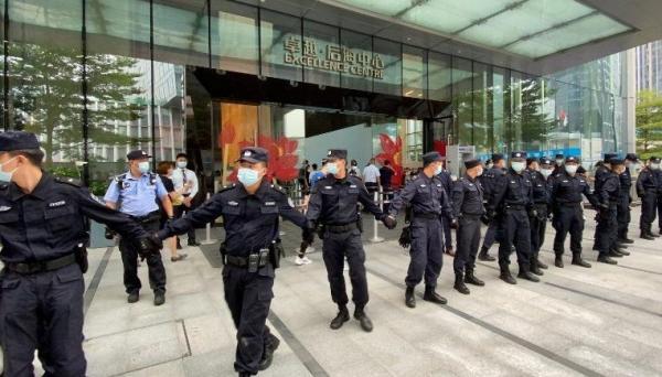 Demonstrasi Evergrande