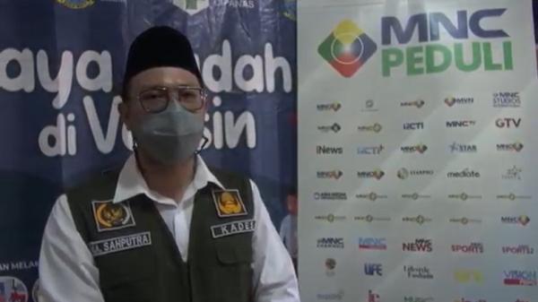 Kepala Desa Cipanas M Agus Saputra. (Foto: iNews/M ANDI ICHSYAN)