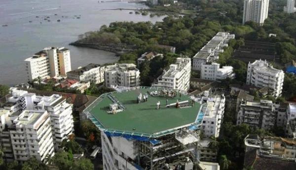 Helipad di Antilia