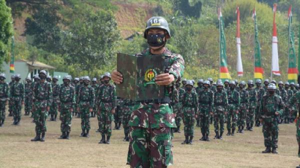 DIKMABA TNI AD 20212 Siswa prajurit Dikmaba TNI AD TA 2021. (FOTO: Pendam Siliwangi)