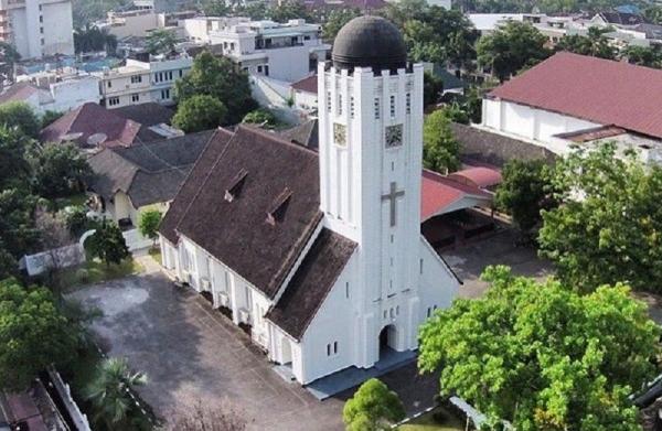Gereja Gpib Immanuel Medan Tempat ibadah di Medan Sumatera Utara, GPIB Immanuel. (Foto: Fousquare)