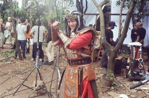 Baron Hermanto masih aktif main di film dan produksi sinetron laga. (Foto: IG)