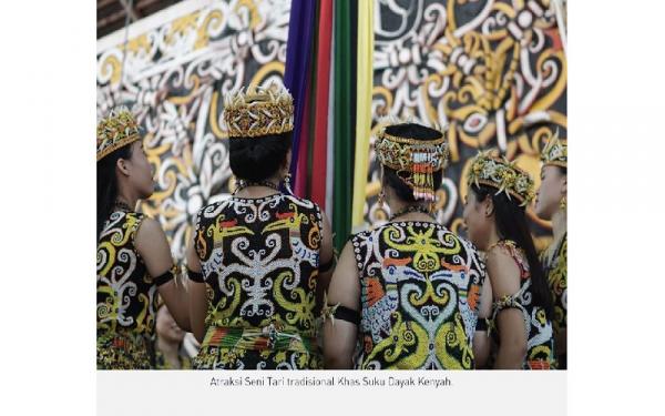 Tempat wisata di Samarinda Kalimantan Timur, Desa Budaya Pampan (Foto: Instagram/ pajakkaltimtara)