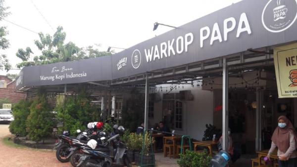 Warkop Papa, tempat nongkrong di Pangkalpinang. (Foto:ist)