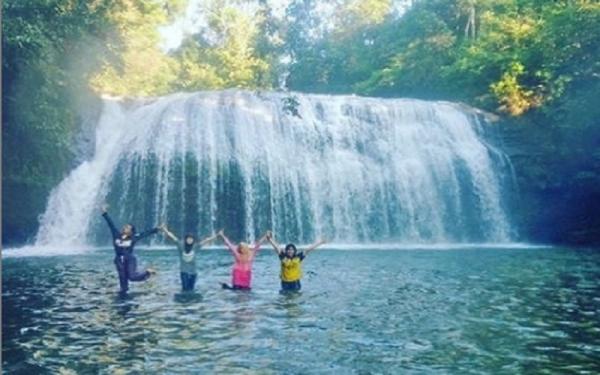 Air Terjun Mandin Damar (Foto: Instagram/ jasling_kalsel)