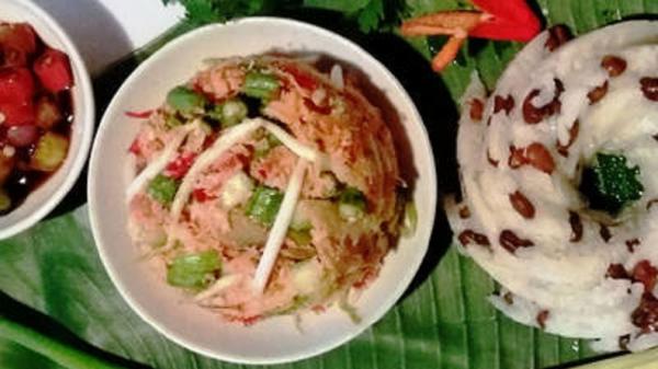 Makanan khas Aru Makanan khas Dobo Kepulauan Aru Nasi Lapola. (Foto: Cookpad).