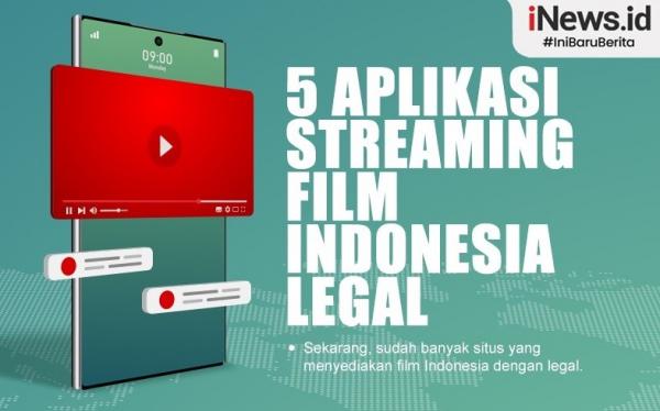 Infografis Link Situs Nonton Film Indonesia Legal