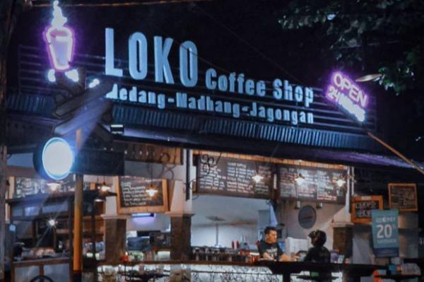 Loko Caffe Malioboro di Jalan Pasar Kembang, Sosromenduran Yogyakarta. (Foto : Instagram)