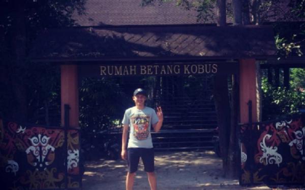Rumah Betang Kobus. (Foto: @rudystevan)