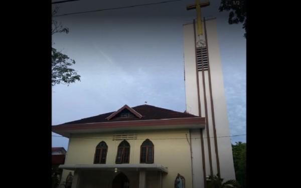 Tempat Ibadah di Banjarmasin, Gereja Katedral Banjarmasin  (Foto: Dok Pribadi Pablo F)