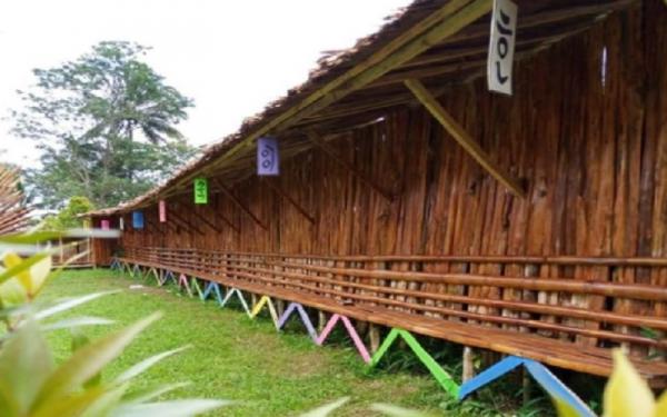 Tempat wisata tersembunyi di Gunung Karang, Pandeglang, Kampung Korea (Foto: Instagram/kampungkorea_desakaduengang)