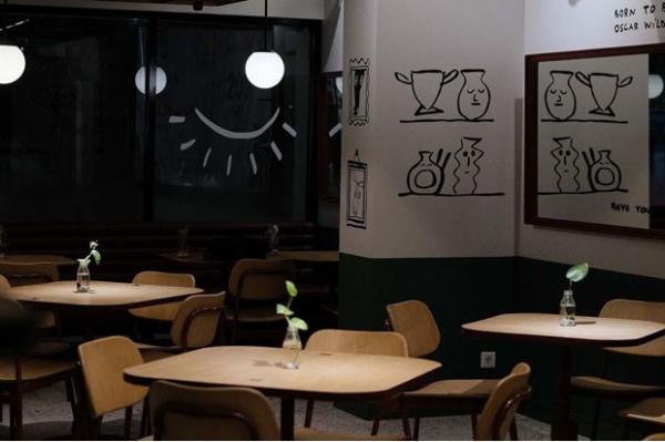  Tempat ngopi aesthetic murah di Tugu Jogja salah satunya adalah Piyama Cafe. Lokasinya cocok buat kamu yang suka foto sambil ngopi. (Foto: Instagram @piyamacafe)