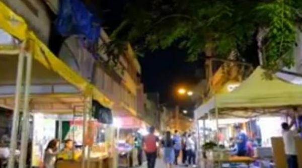 Suasana Pasar Semawis, salah satu tempat kuliner di Semarang. Foto: Instagram.