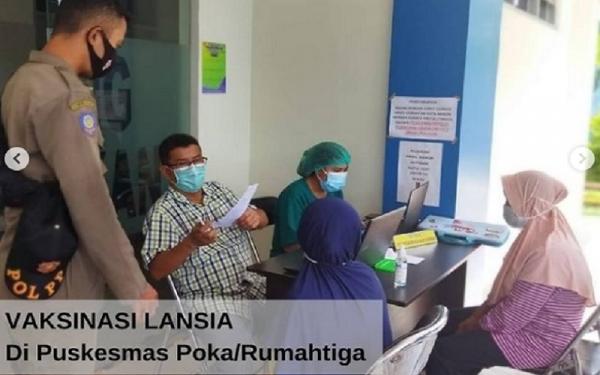 Puskesmas Poka/Rumahtiga Puskesmas Poka/Rumahtiga. (Foto: Instagram @puskesmasrumahtiga)