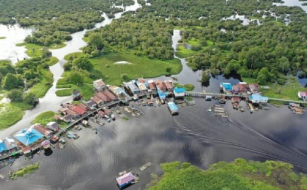 Danau Sentarum Kalimantan Barat (Foto: Instagram @bbtn_bentarum)