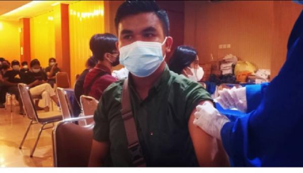 RSU Surya Husada Denpasar. Vaksinasi Covid-19 di RSU Surya Husada Denpasar. (Foto: Instagram @elviss5umka)