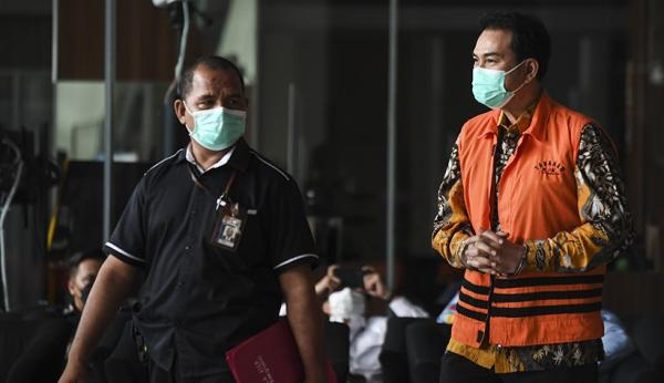 Mantan Wakil Ketua DPR Azis Syamsuddin Dieksekusi ke Lapas Tangerang