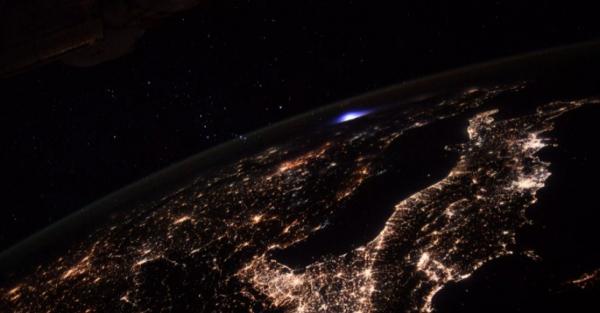 Astronauts Capture Rare Lightning Flashes from Space Station, Here’s What It Looks Like