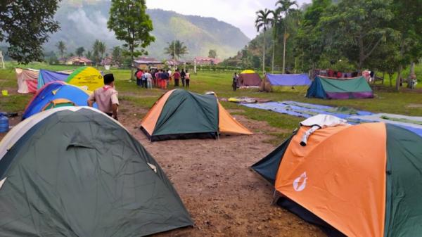 Tempat Camping di Sumatera Barat, Camping Area Sarasah Pincuran Tigo (Dokumen Febrian Rian)