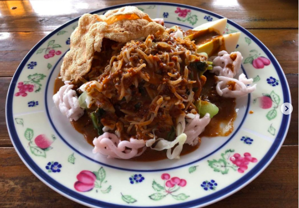 12 Pecel Oranye Tasikmalaya Tempat makan di Tasikmalaya yang legendaris. (foto: Instagram)