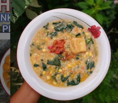 Kuliner Bubur Manado (Foto: Instagram/Kebuncandi)