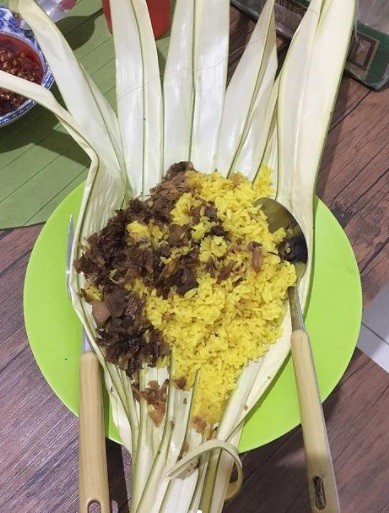 Nasi Kuning Saroja (Foto: Instagram/Nufus Smith)