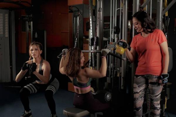  DF Fitness dan Aerobic berada di Jalan Demangan Baru, Caturtunggal, Depok, Sleman.(Foto : Instagram @dffitnessaerobic)