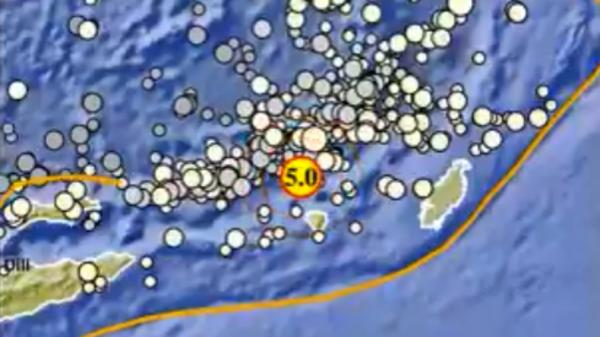 Gempa Terkini Magnitudo 5 Guncang Maluku Tenggara Barat