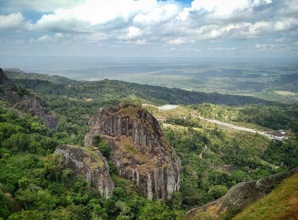  Gunung Api Purba Ngelanggeran. (Foto: Instagram/@galangkrsnt)
