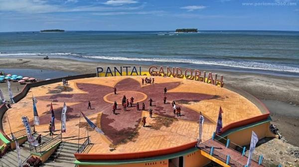 Pantai gandoriah Pantai Gandoriah, Padang, Sumatera Barat. (Foto: Istimewa)