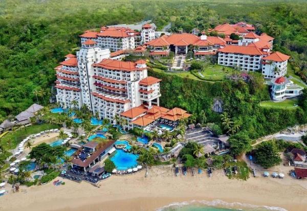Hilton Bali Resort Pemandangan Hilton Bali Resort dari ketinggian. (Foto: Istimewa0