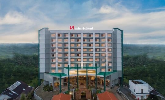 Swiss-Belhotel Pangkalpinang, salah satu tempat menginap di Pangkal Pinang Bangka Belitung. Foto: IG Swiss-Belhotel Pangkalpinang